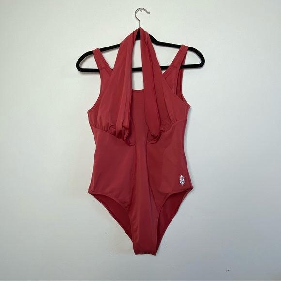 Free People Other - Free People Movement Bodysuit Burgundy LRG